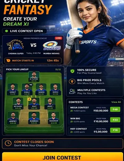 255bet (255 bet) fantasy cricket & matchday visual 3